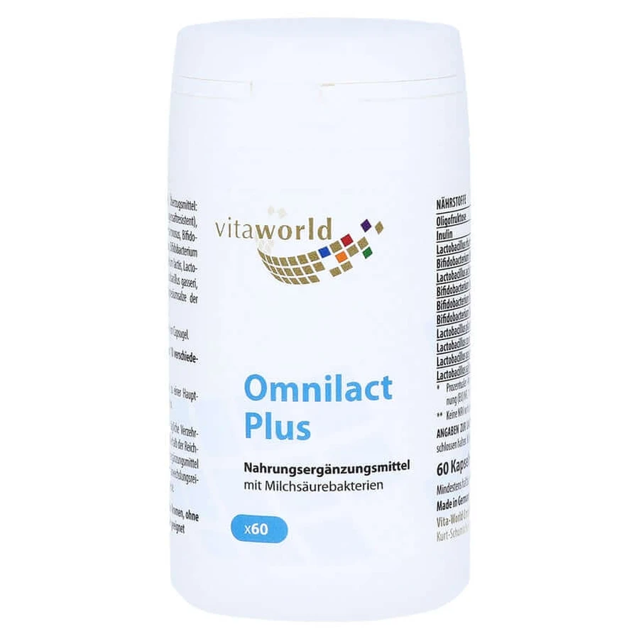 Omnilact Plus Kapsułki 60 kapsułek: ceny i cechy