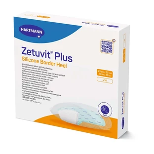 Zetuvit Plus Talón con Borde de Silicona 25x25 10 unid.