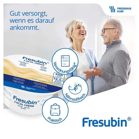 Fresubin 2 kcal crème vanille 4X125 g