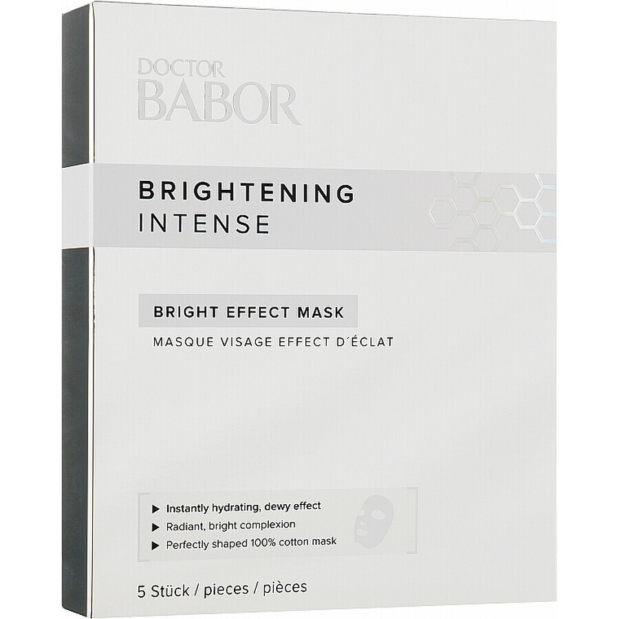 Dokter Babor Verhelderend Intense Efect Masker Verhelderend effect 5 stuks