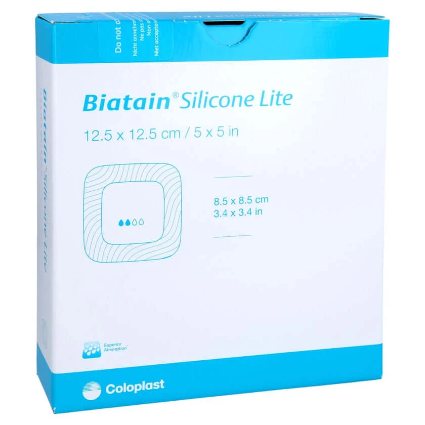 Biatain Silicone Lite schuimverband 12,5 10 st.