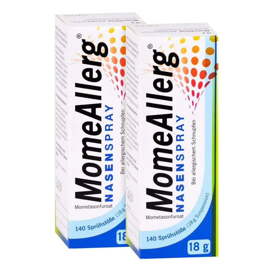 Momeallerg spray nasale 50 µg confezione doppia 2X18 g