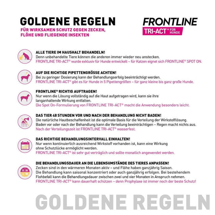 FRONTLINE TRI-ACT - Hund L 20-40 kg 3 St