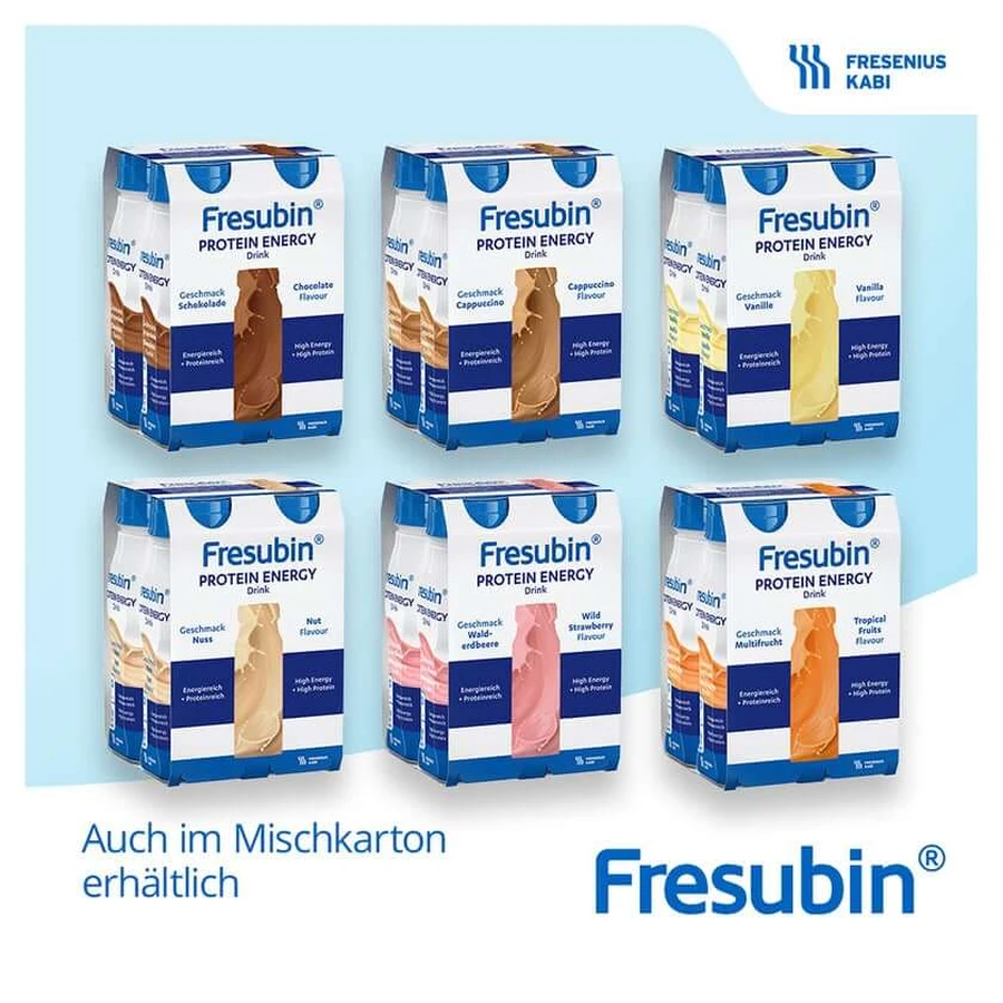 Fresubin Protein Energy DRINK Trinknahrung Schokolade 4X200 ml