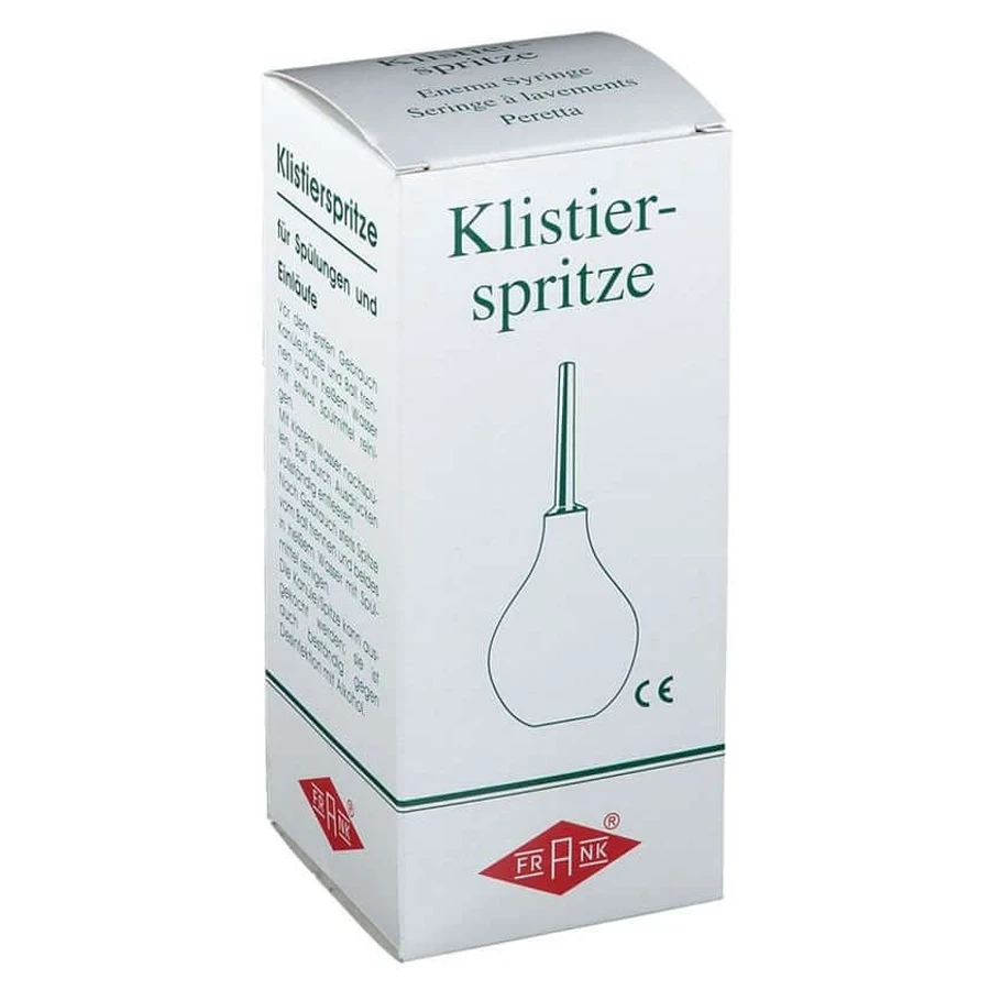 Strzykawka do lewatywy rozmiar 4 w kształcie gruszki z kaniulą 150 g 1 szt.: ceny i cechy