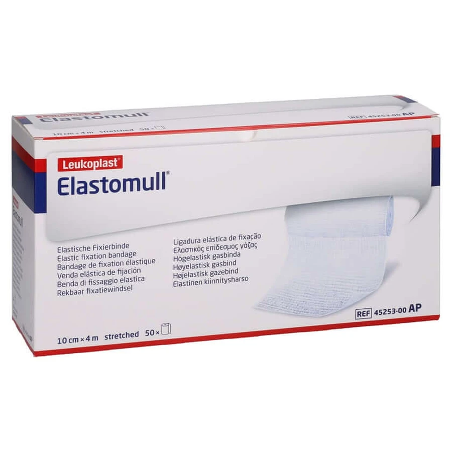 Elastomull 10 cmx4 m elastic fixation band 45253 50 pcs.