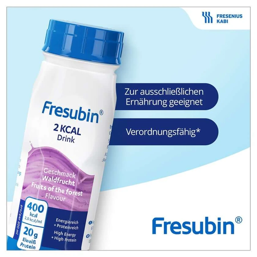 Fresubin 2 kcal Neutrale calorierijke drinkvoeding 24X200 ml