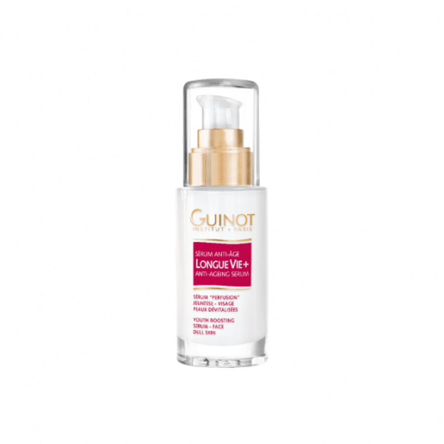 Serum Guinot Longue Vie+ Anti-Ageing stimuleaza energia celulara 30ml