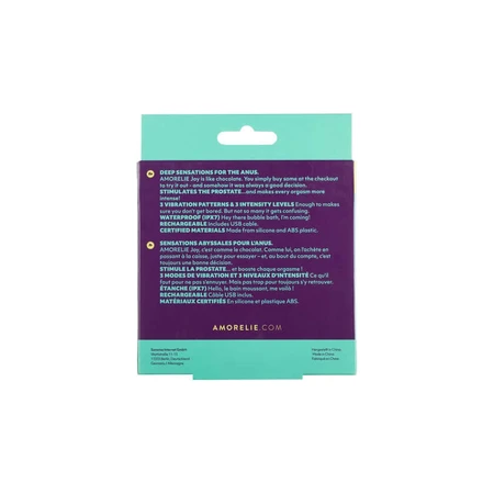 AMORELIE Joy "Melt" prostaat vibrator 1 stuk