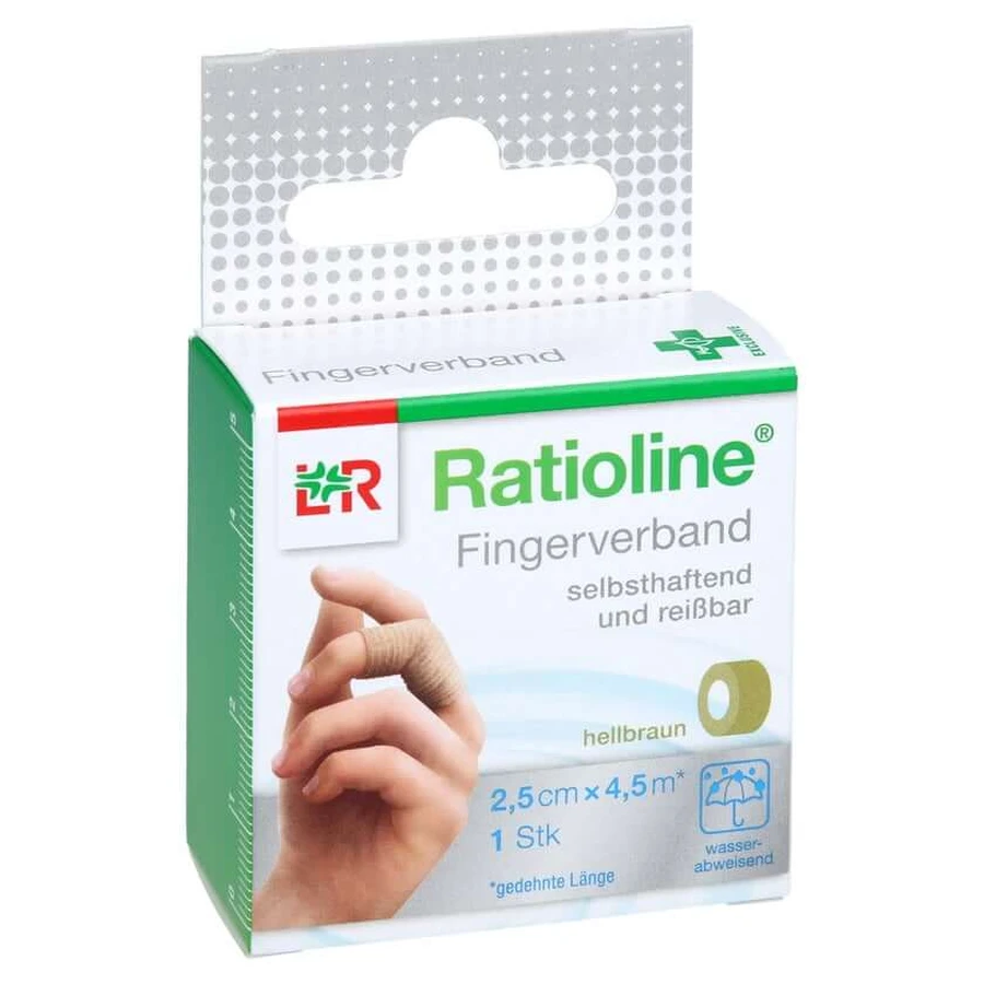 Ratioline zelfklevende vingerader 2,5cmx4,5m 1 st
