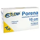 Porena bandage de gaze élastique 10 cm blanc sans cellule 10 pcs.