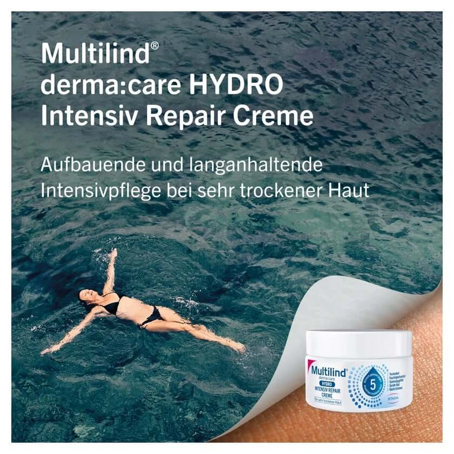 Multilind derma:care HYDRO Intensieve Herstelcrème 150 ml