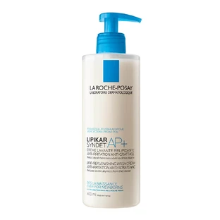 La Roche-Posay Lipikar Syndet AP+ Anti-Irritation Waschcreme für empfindliche Haut, 400 ml,