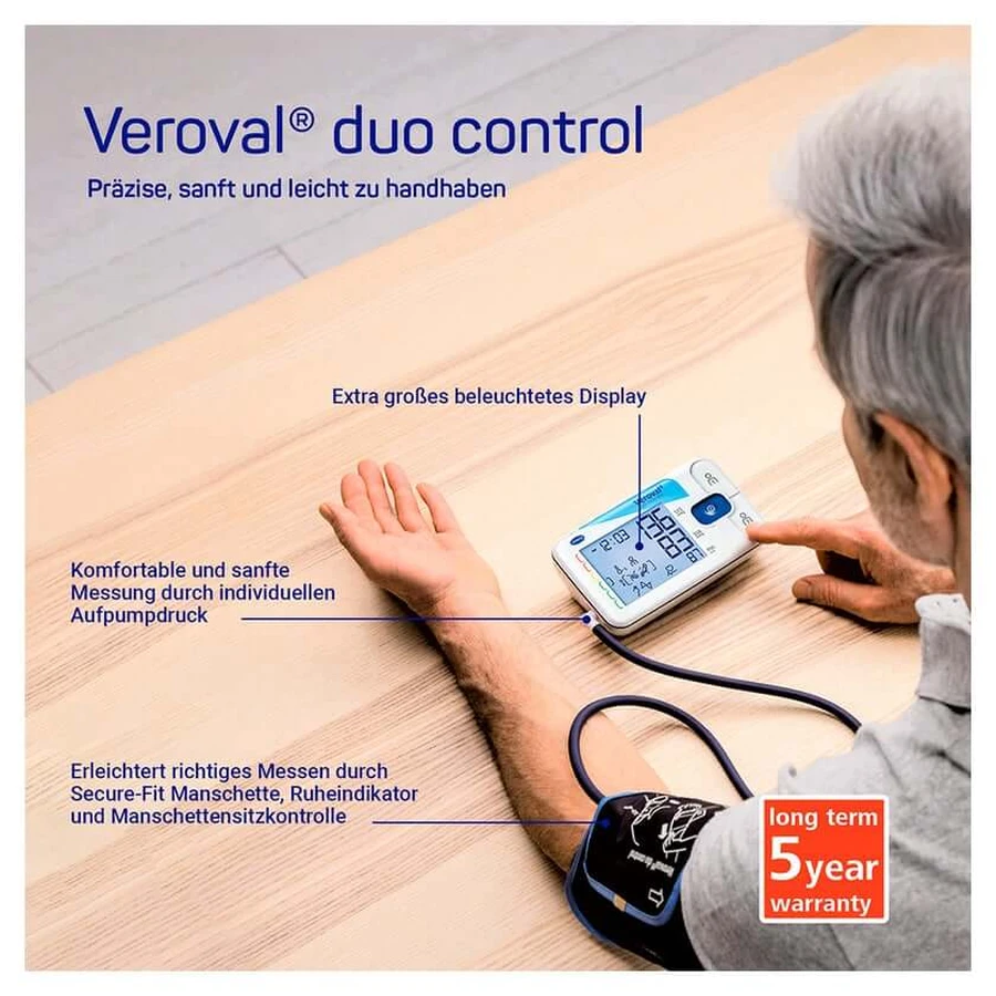 Veroval duo Control tensiomètre pour le bras 1 pc