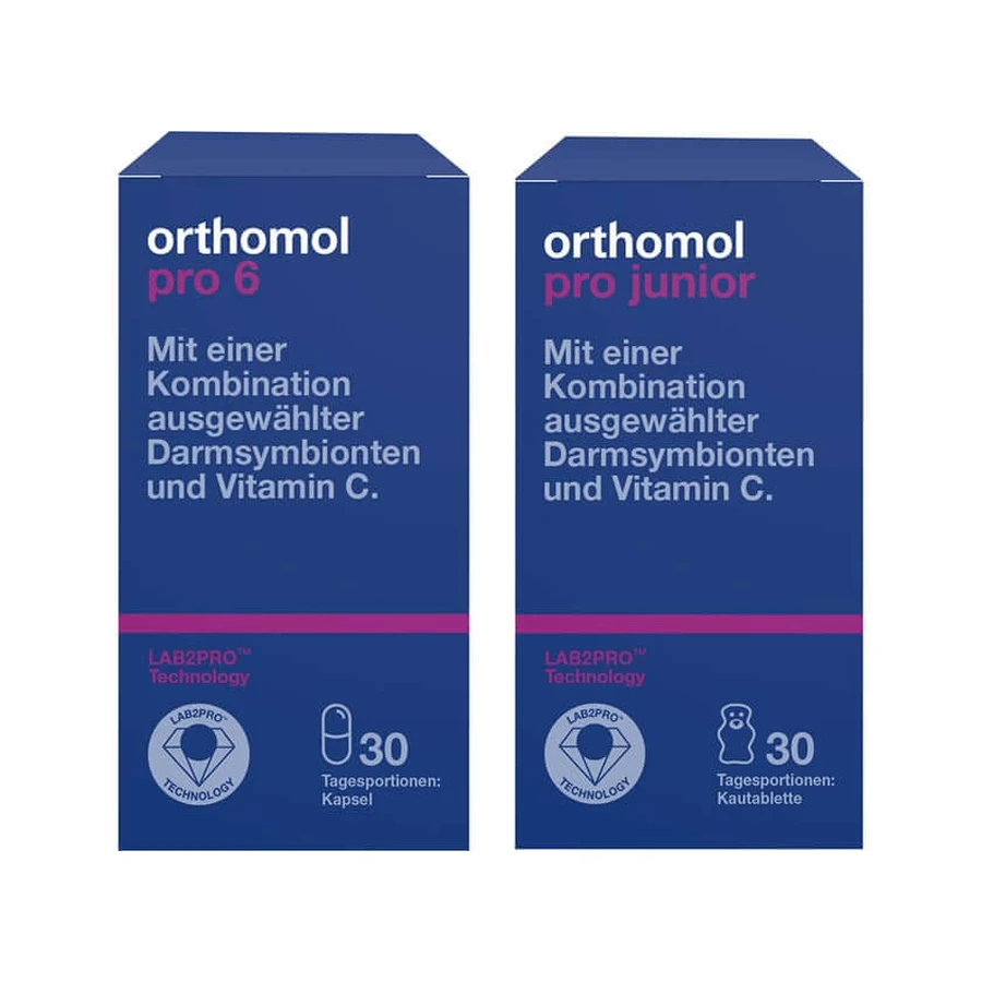 Orthomol pro 6 + Orthomol pro Junior 1 set