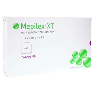 Mepilex XT 10x20 cm foamverband 5 stuks.