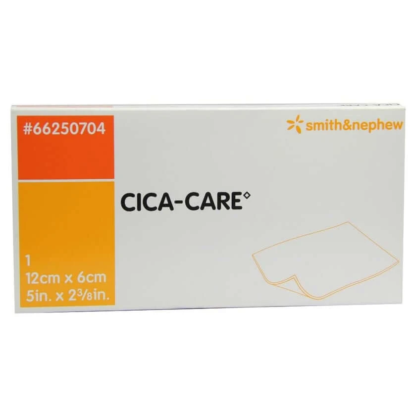 CICA CARE 6x12 cm dunne siliconengelplaat 1 stuk
