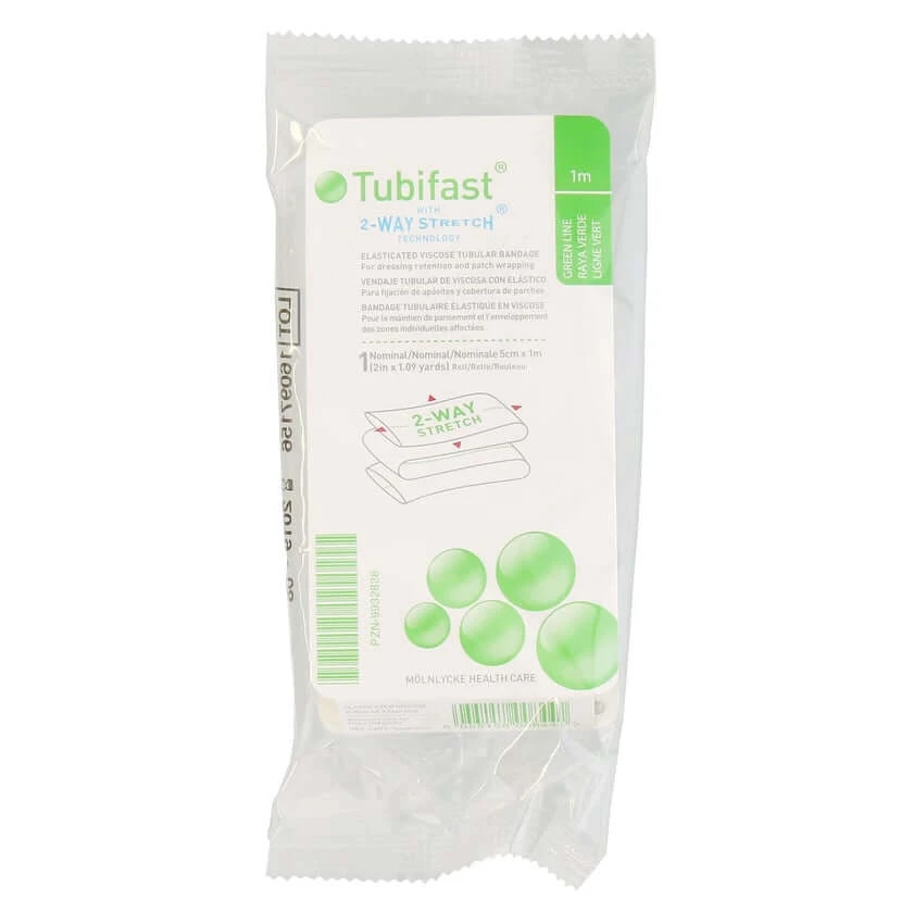 Tubifast 2-Weg Stretch 5 cm x 1 m groen 1 st