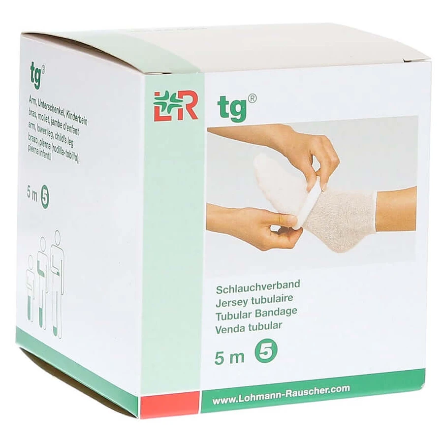 TG kokerverband maat 5 5 m wit 24023 1 st