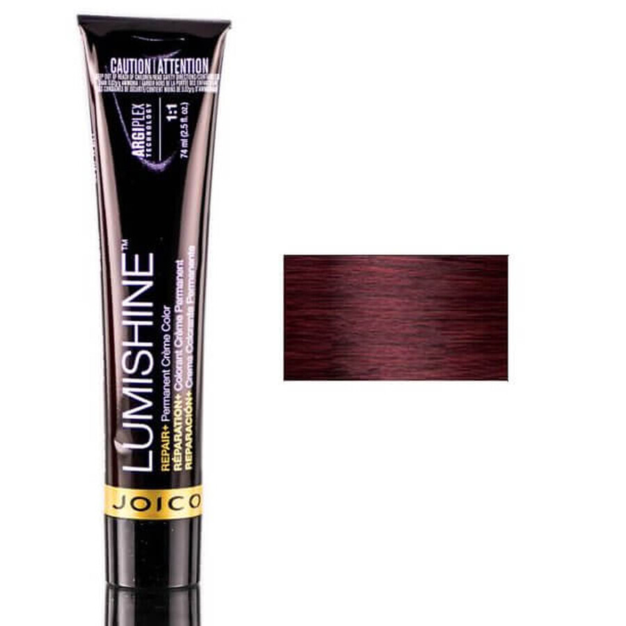 Vopse de par permanenta profesionala Joico Lumishine Permanent Creme 3RR 74ml