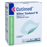 Cutimed Siltec Sorbact B Pu-verb.7,5x7,5 Cm 12 pcs.