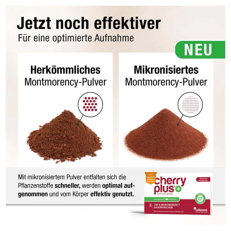 Oryginalne kapsułki Montmorency Sour Cherry - Cherry PLUS® 180 kapsułek: ceny i cechy