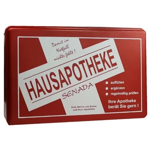Senada medicine cabinet empty red 1 pc