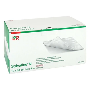 Solvaline N Kompressen 10x20 cm steril 50 St