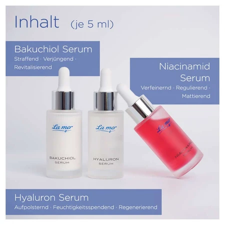 La mer actieve ingrediënten serums set 1 P