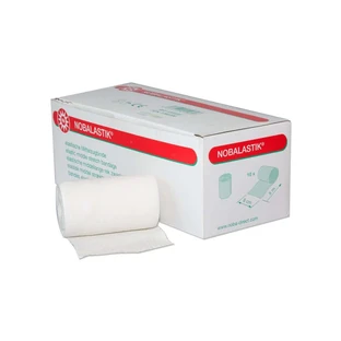 Nobalastik medium-rek zwachtel 10 cmx5 m 10 st.