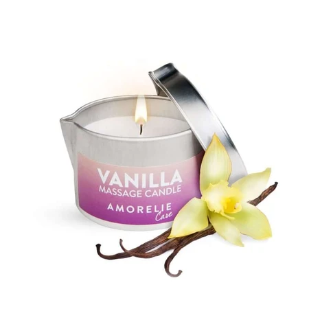 AMORELIE Vela de masaje "Vainilla" 50 g