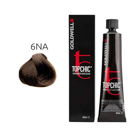 Tintura per capelli permanente Top Chic 6NA, 60 ml, Goldwell