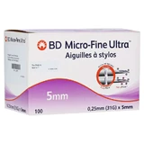 Aghi BD Micro-fine Ultra 0,25x5 mm 100 pz.