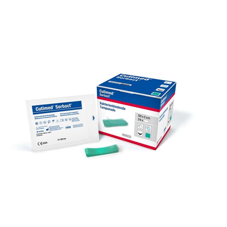 Cutimed Sorbact Tamponades 24 pcs.