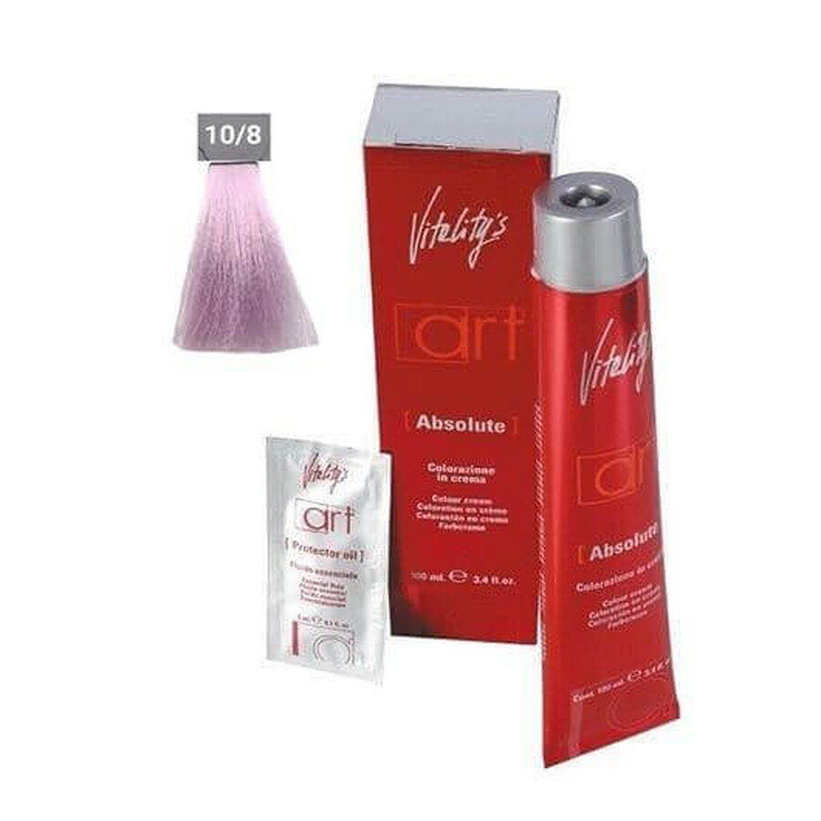 Vitality's Art Absolute permanente haarverf met ammoniak 10/8 100 ml