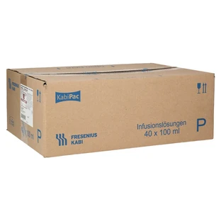 Solución salina isotónica 0,9% plástico 40X100 ml
