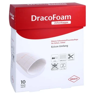 Dracofoam veiligheidsneus medium 10 stuks