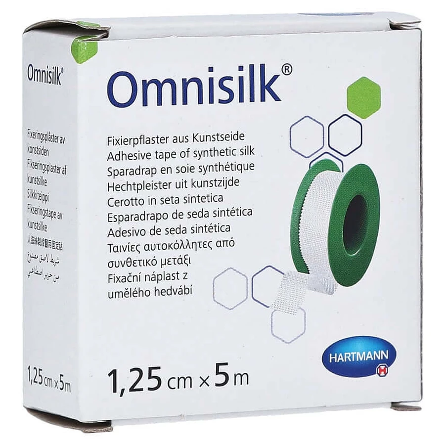 Omnisilk 1.25 cm x 5 m 1 pc