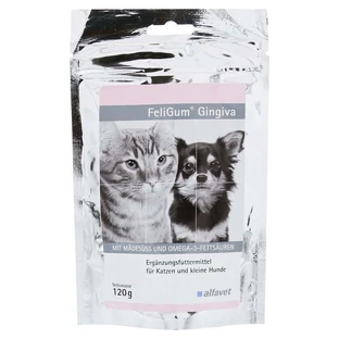 Feligum Gingiva Gocce da masticare per gatti/piccoli 120 g