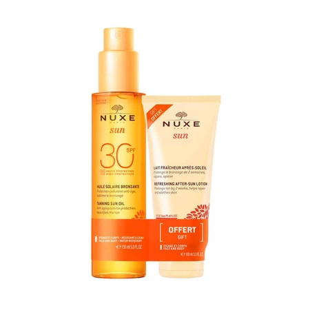 Nuxe Sun Set Olio solare Lsf30 Doposole gratuito 1 P