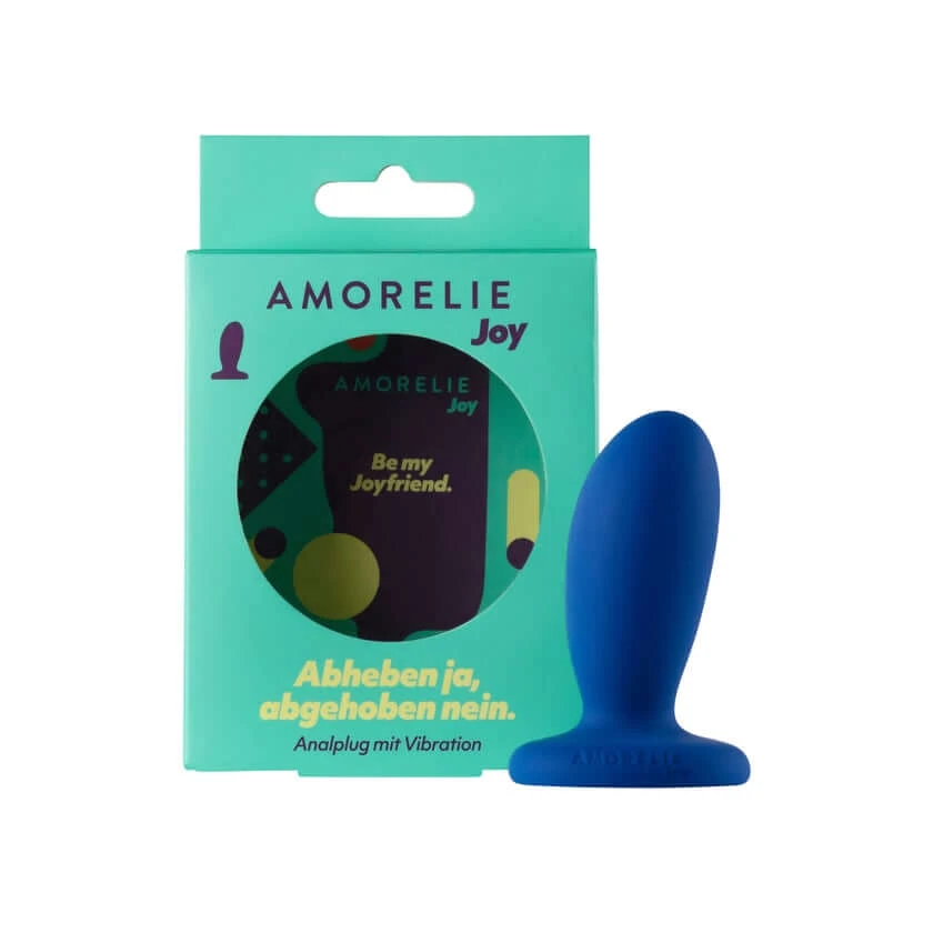 AMORELIE Joy Fly anaalplug met vibratie 1 stuk