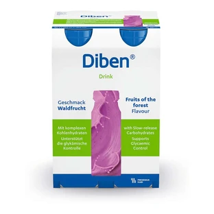 Diben DRINK Bosvruchtendrank 4X200 ml