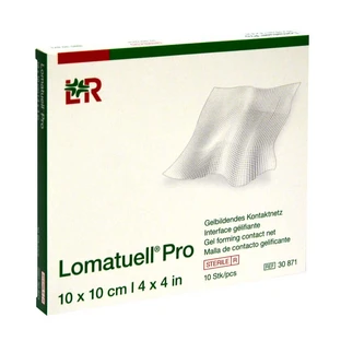 Lomatuell Pro 10x10 cm stérile 10 pcs.