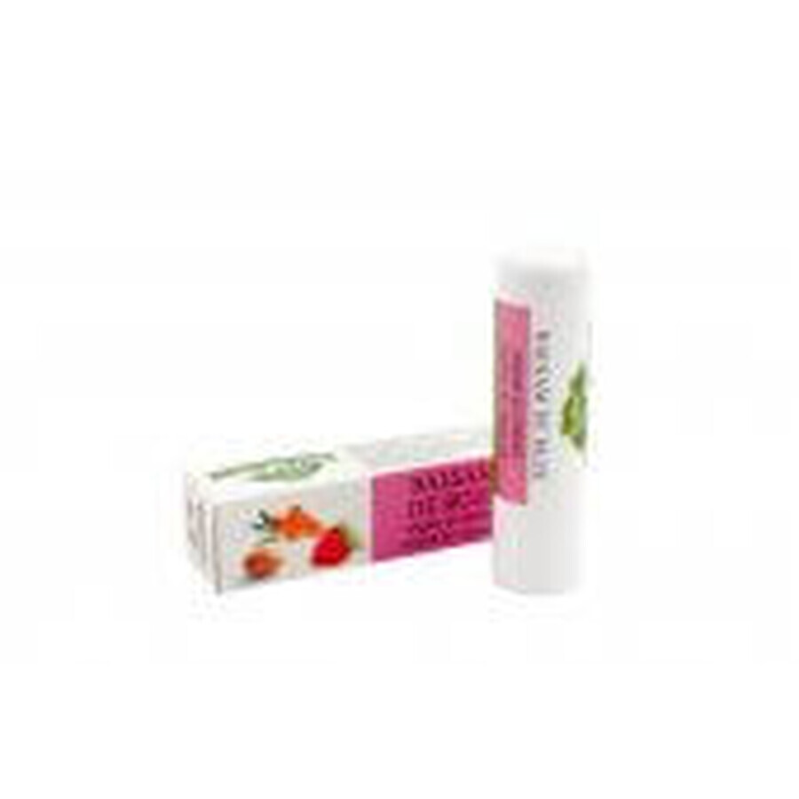 Lip balm with argan oil, catina and strawberry flavour 4.8g, Manicos