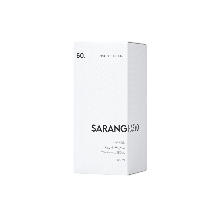 Saranghaeyo Eau de Parfum 60. Ziel van het woud 100ml