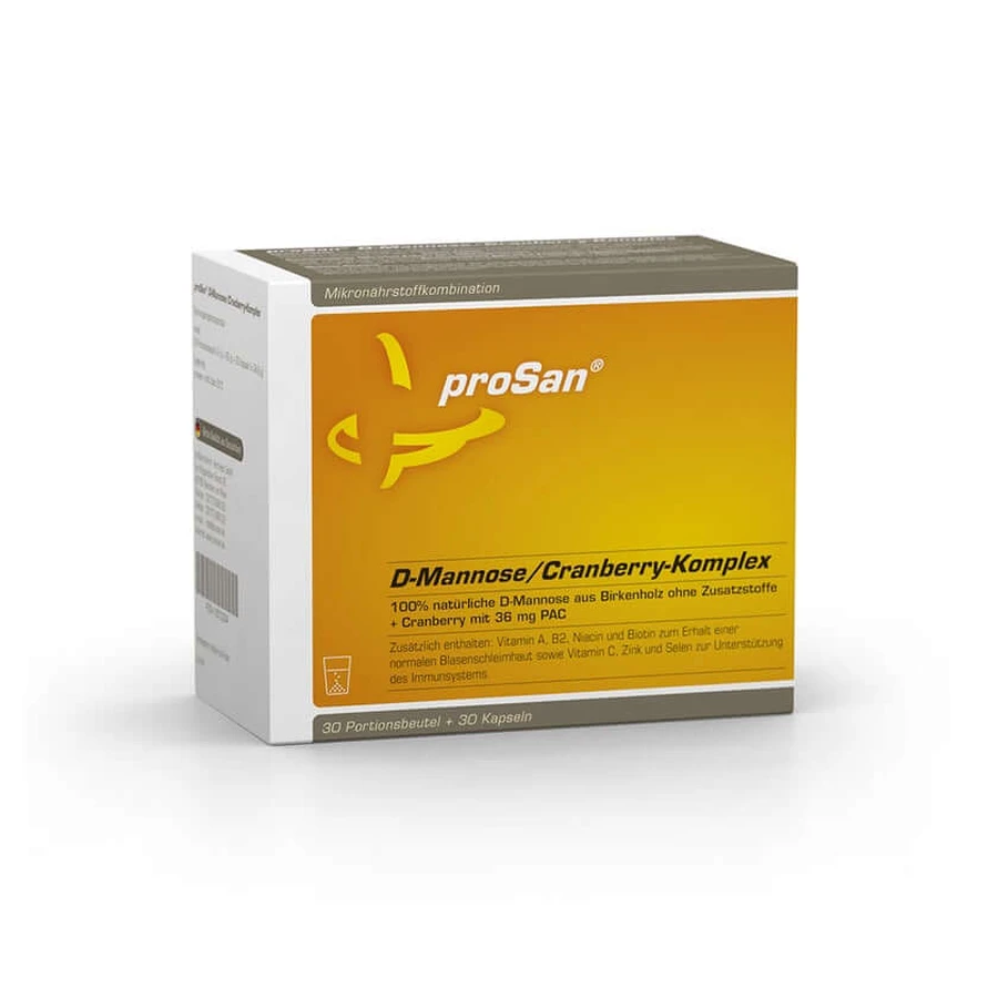 proSan D-Mannose/Cranberry-Komplex 2X30 St