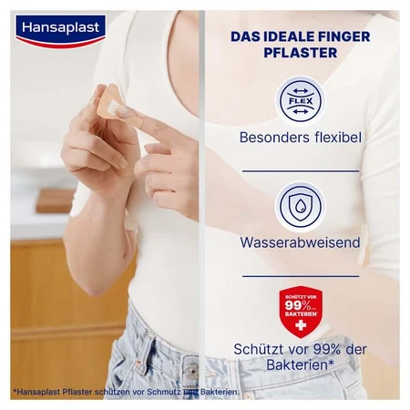 Hansaplast Elastic Fingerkuppen Pflaster 10 St