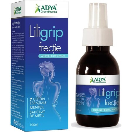 Liligrip Frectie 7 Uleiuri Esentiale 100ml Adya Green