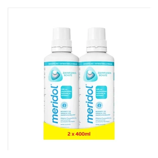 Double emballage de bain de bouche Meridol 2X400 ml
