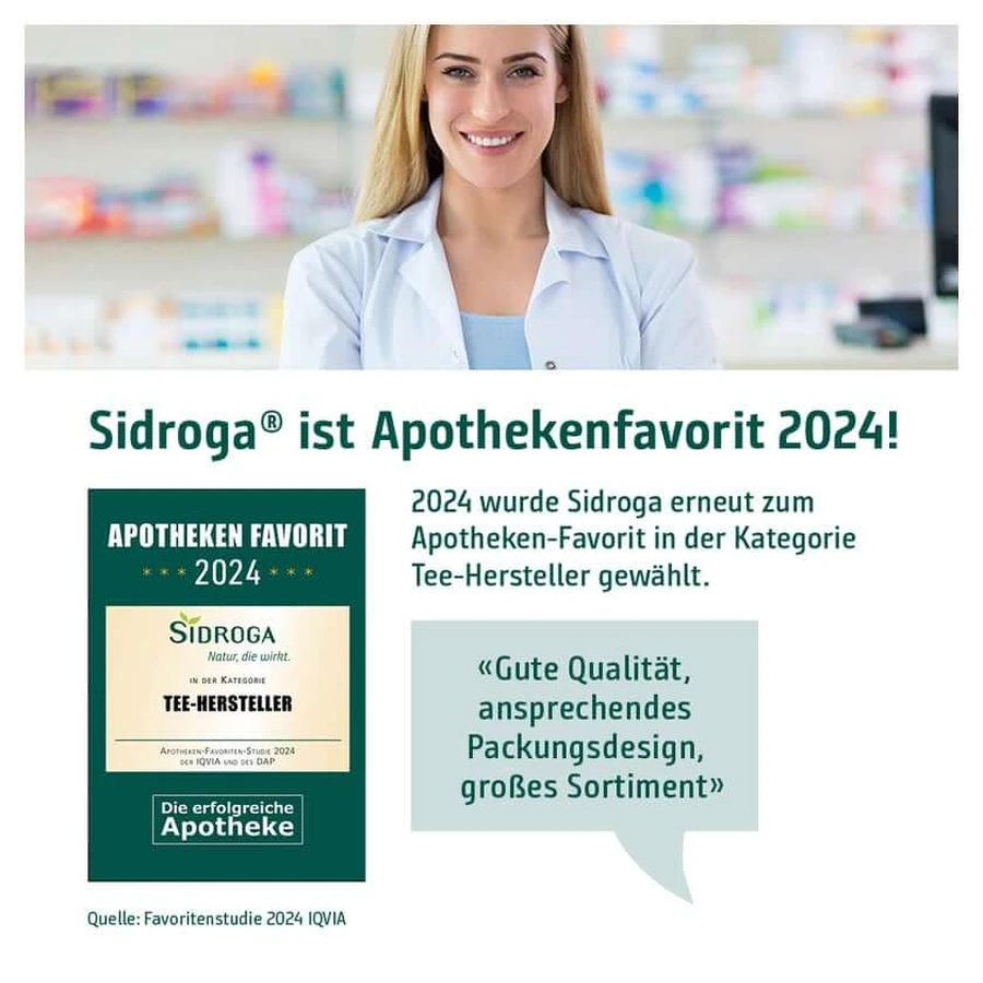 Sidroga paardenbloem thee filterzakje 20X1,5 g